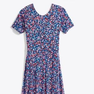 Draper James Floral Tammy Midi T Shirt Dress Sz. S